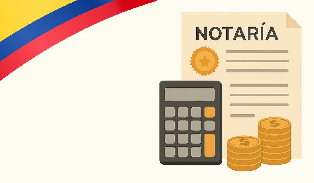 ¿Cuánto se cobra por una sucesión ante notario? Tarifas y costos en Colombia 2025